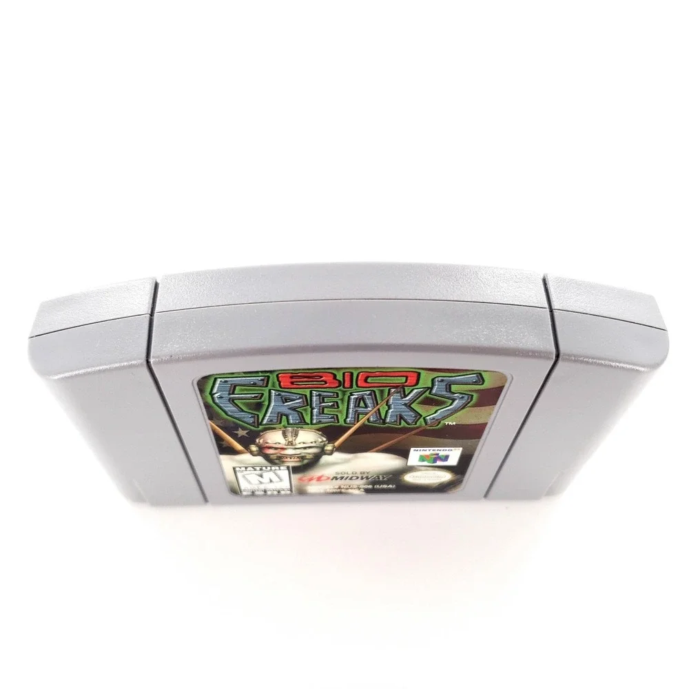 Bio F.R.E.A.K.S. (Nintendo 64, 1998) Authentic Cartridge Only Tested & Works